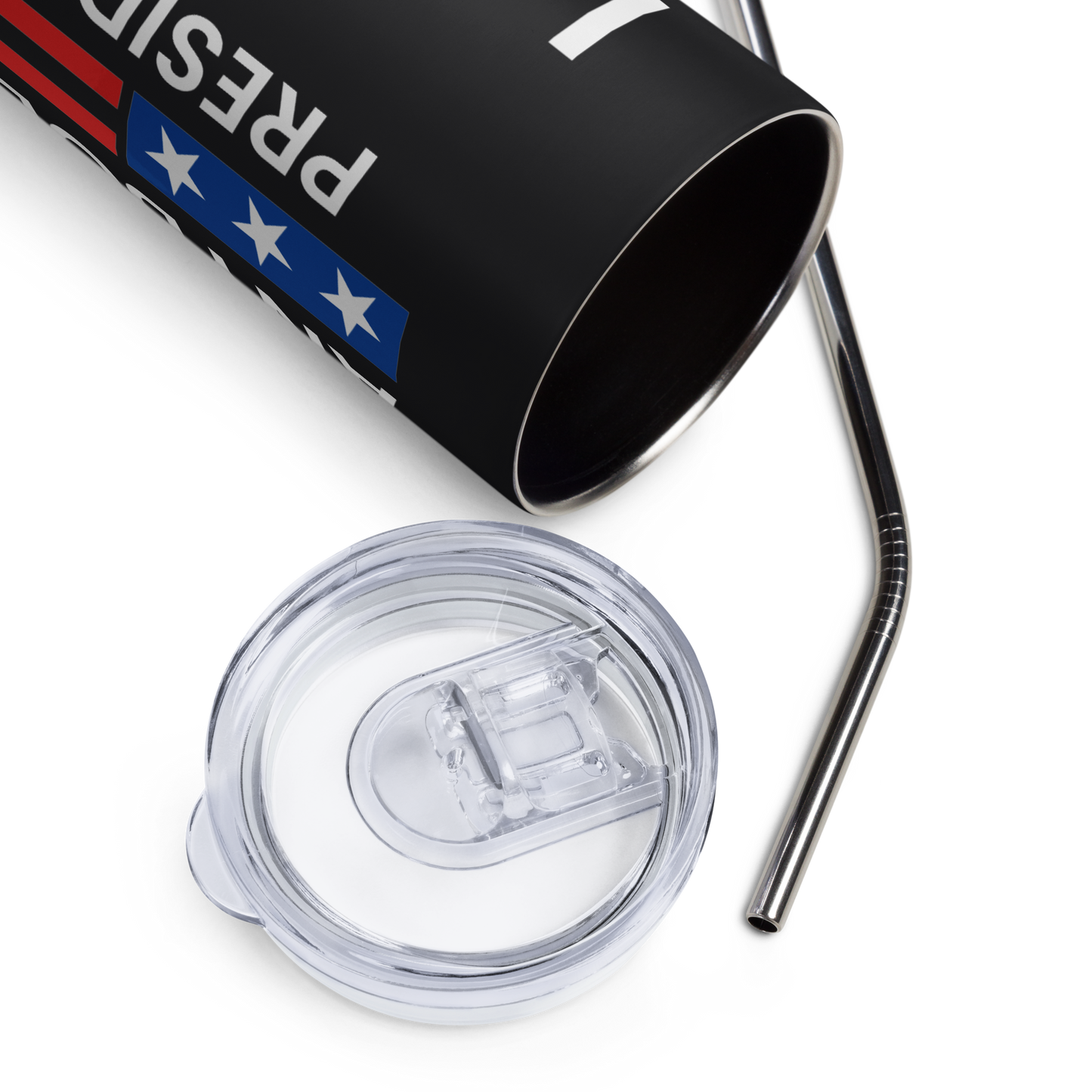 Literally Anybody Else for President Stainless steel tumbler